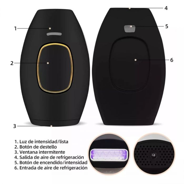 Depiladora Laser Definitiva IPL pro Adios al Vello en 8 semanas